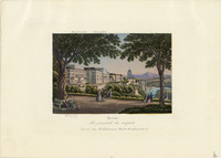 Bernerhof e «Palazzo della Confederazione» visti dalla Kleine Schanze