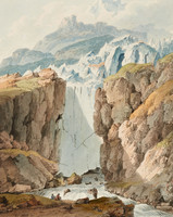 Gorge du glacier inférieur de Grindelwald