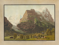 Ghiacciaio inferiore di Grindelwald con Eiger