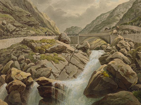 Neue Gotthardstrasse in der Schöllenenschlucht