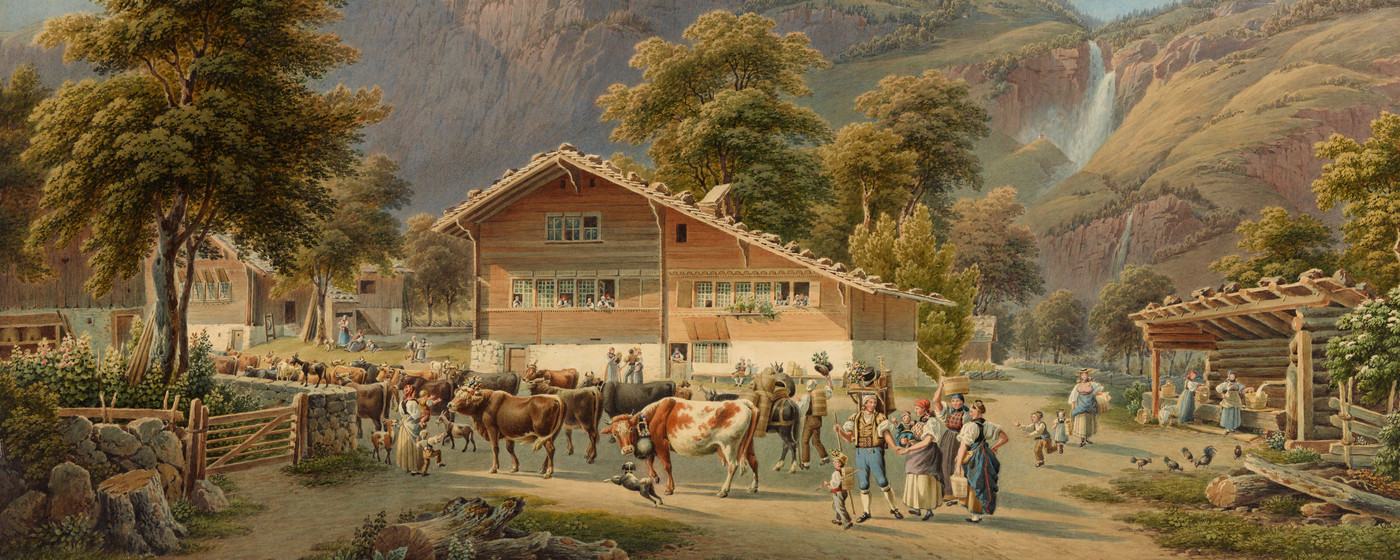 Meiringen, Teilansicht von Nordosten