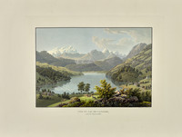 Lungern, Teilansicht von Norden. Herde; Kaiserstuhl; Lungernsee; Wetterhorn