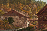 Mühle bei der Quelle der Birs