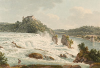 Rheinfall, Gesamtansicht von Norden